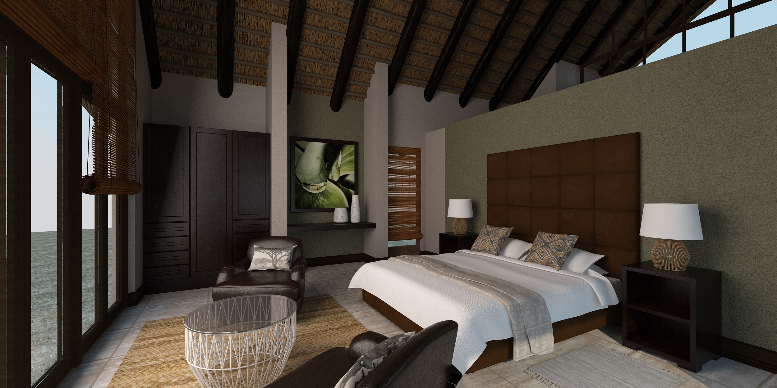 Morokolo Lodge Bedroom